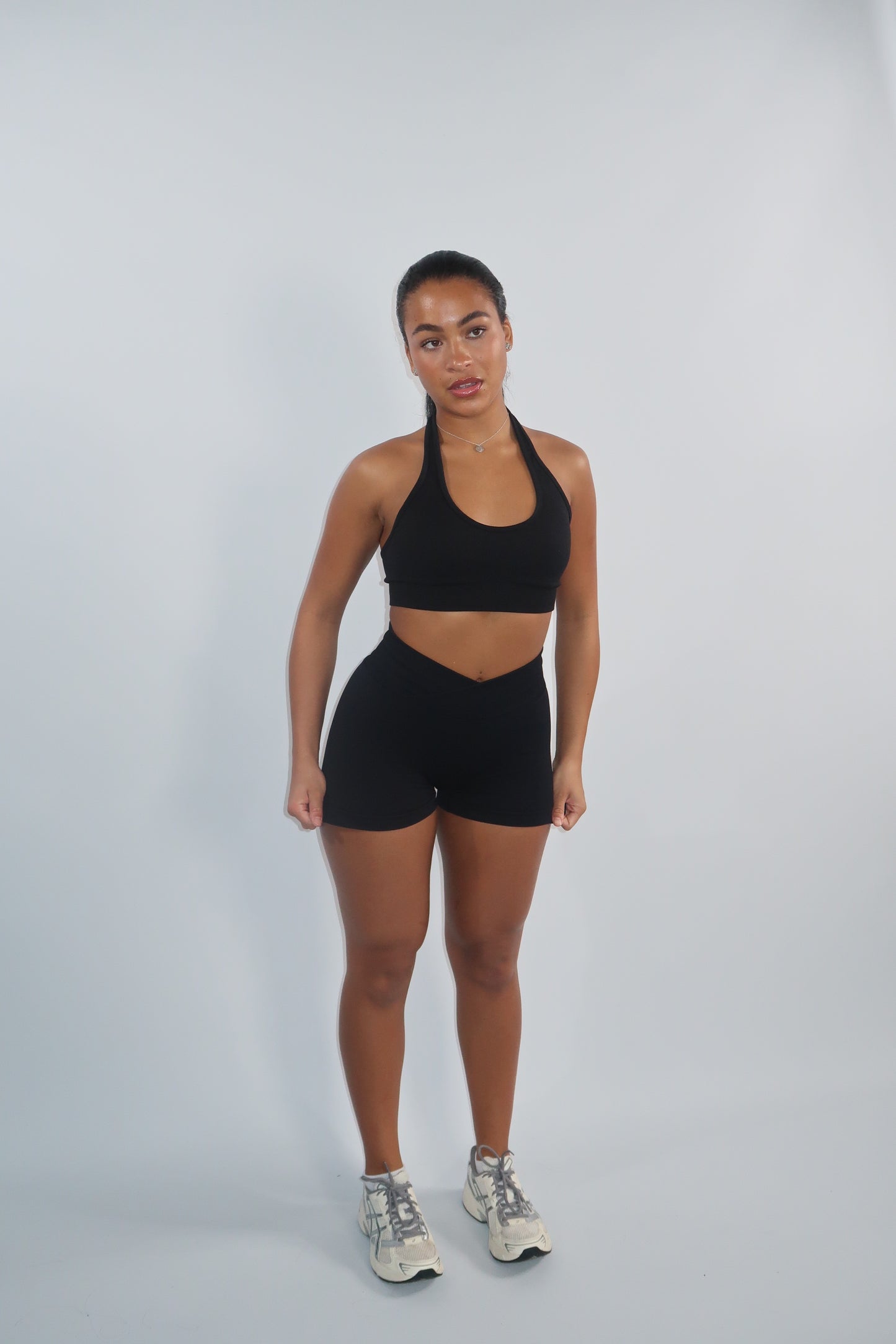 Black Sculpt Shorts