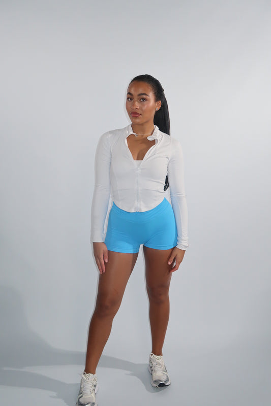 White Sculpt Jacket