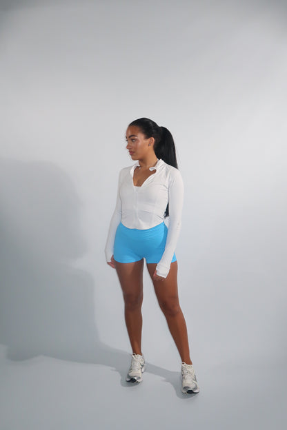 White Sculpt Jacket