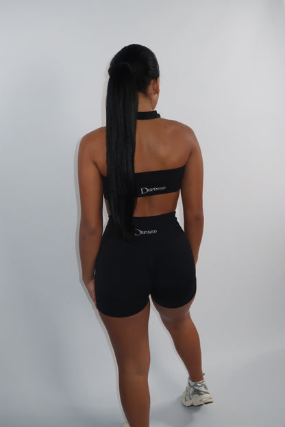 Black Sculpt Shorts
