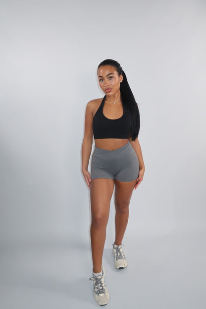 Grey Sculpt Shorts